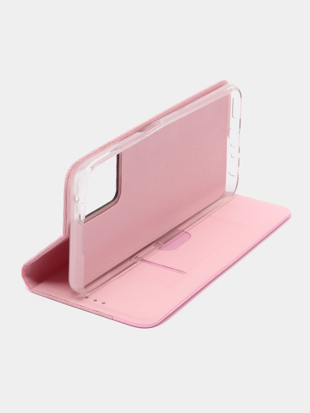 Розовый чехол книжка Xiaomi Redmi Mi 12 Lite / Realme 9 Pro / Realme C35, GridCase