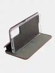 Бордовый чехол книжка Xiaomi Redmi Note 11 Pro 4G / Realme 9 Pro / Honor 10X Lite / Honor X7, A34