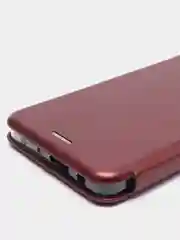 Бордовый чехол книжка Xiaomi Redmi Note 11 Pro 4G / Realme 9 Pro / Honor 10X Lite / Honor X7, A34