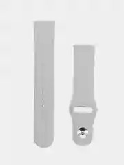 Серый ремешок для часов Xiaomi AmazFit Bip / Samsung Galaxy Watch Active, 20мм , универсальный