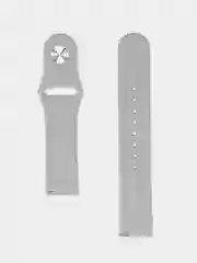 Серый ремешок для часов Xiaomi AmazFit Bip / Samsung Galaxy Watch Active, 20мм , универсальный