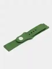 Зеленый ремешок для часов Xiaomi AmazFit Bip / Samsung Galaxy Watch Active, 20мм , универсальный