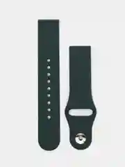 Тёмно-зелёный ремешок для часов Xiaomi AmazFit Bip / Samsung Galaxy Watch Active, 20мм , универсальный