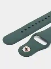 Тёмно-зелёный ремешок для часов Xiaomi AmazFit Bip / Samsung Galaxy Watch Active, 20мм , универсальный