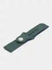 Тёмно-зелёный ремешок для часов Xiaomi AmazFit Bip / Samsung Galaxy Watch Active, 20мм , универсальный