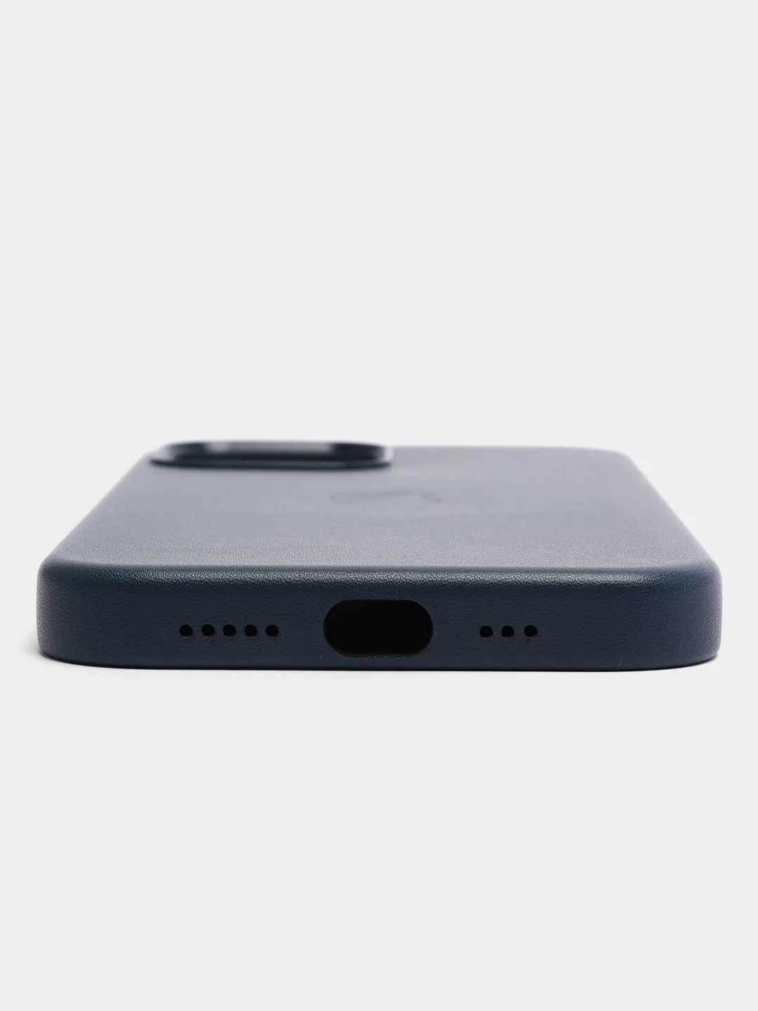 Темно-синий кожаный чехол-накладка для iPhone 14 Pro, 13,13Pro,13 Pro Max,14 Plus,11, 14Pro с MagSafe