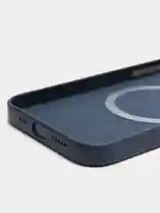 Темно-синий кожаный чехол-накладка для iPhone 14 Pro, 13,13Pro,13 Pro Max,14 Plus,11, 14Pro с MagSafe