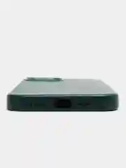 Тёмно-зелёный кожаный чехол-накладка для iPhone 14 Pro, 13,13Pro,13 Pro Max,14 Plus,11, 14Pro с MagSafe