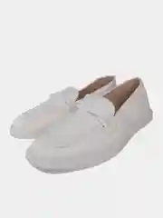 Белый лоферы женские