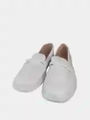 Белый лоферы женские