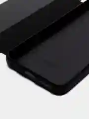 Черный чехол книжка с прозрачной крышкой и защитой камеры для TECNO Spark 8C