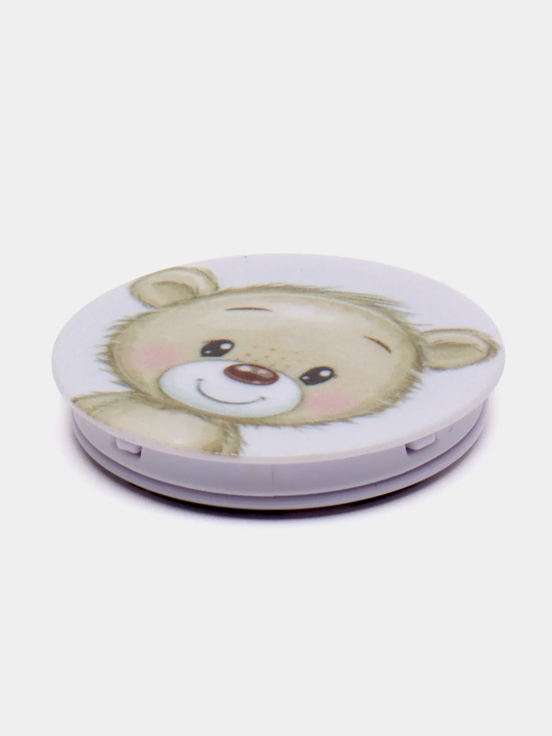 Пастельно-коралловый держатель для телефона PopSocket (попсокет) с рисунками