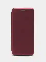 Бордовый чехол книжка VIVO Y35