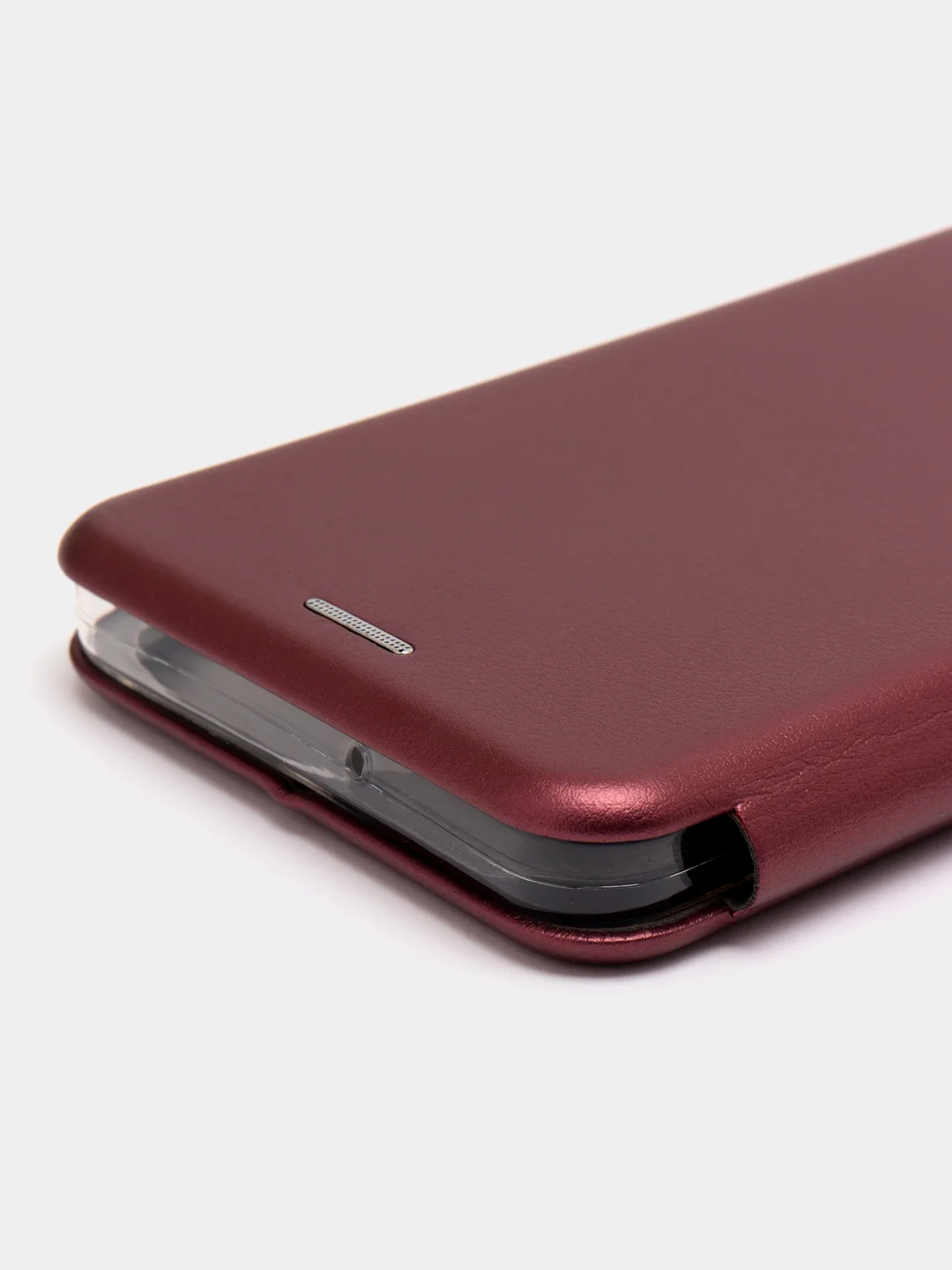 Бордовый чехол книжка VIVO Y35