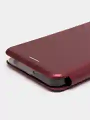 Бордовый чехол книжка VIVO Y35