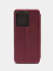 Бордовый чехол книжка VIVO Y35
