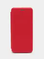 Бордовый чехол книжка INFINIX HOT 12 PRO