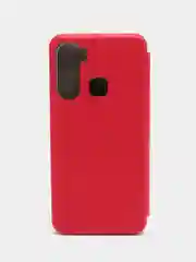 Бордовый чехол книжка INFINIX HOT 12 PRO