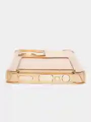 Карамельный чехол для Realme C33 (Реалми С33), с карманом для карт, прозрачный