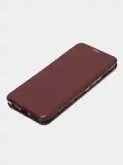 Багровый чехол-книжка Infinix Smart 6 HD / Инфиникс Смарт 6 ХД