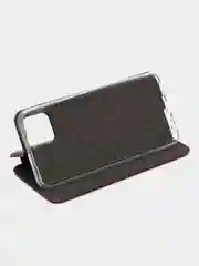 Багровый чехол-книжка Infinix Smart 6 HD / Инфиникс Смарт 6 ХД