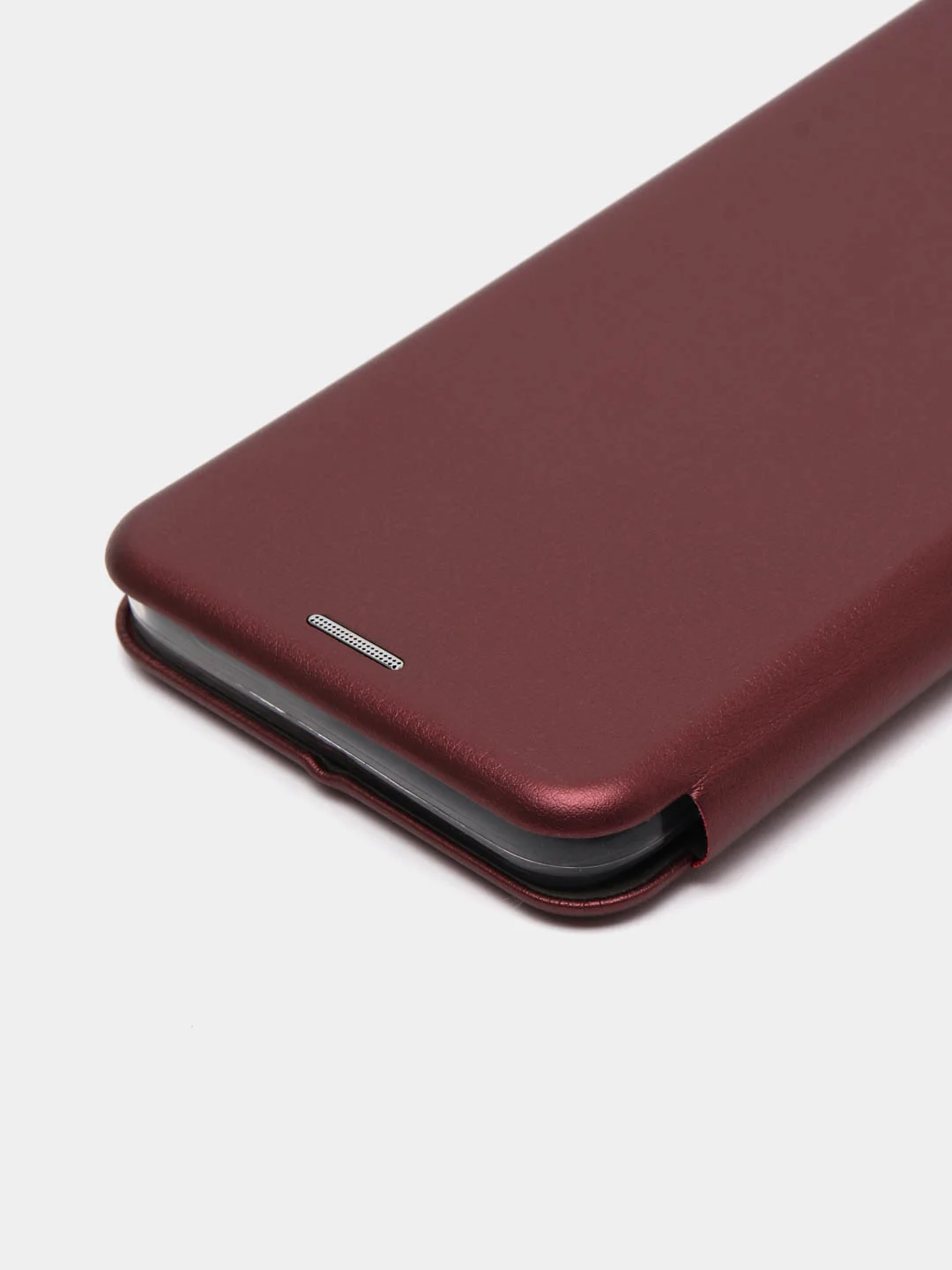 Багровый чехол-книжка Infinix Smart 6 HD / Инфиникс Смарт 6 ХД