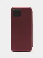 Багровый чехол-книжка Infinix Smart 6 HD / Инфиникс Смарт 6 ХД
