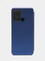 Синий чехол-книжка Infinix Smart 6 Plus X6823C (Инфиникс Смарт 6 Плюс)