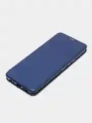 Синий чехол-книжка Infinix Smart 6 Plus X6823C (Инфиникс Смарт 6 Плюс)