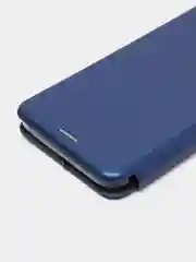 Синий чехол-книжка Infinix Smart 6 Plus X6823C (Инфиникс Смарт 6 Плюс)