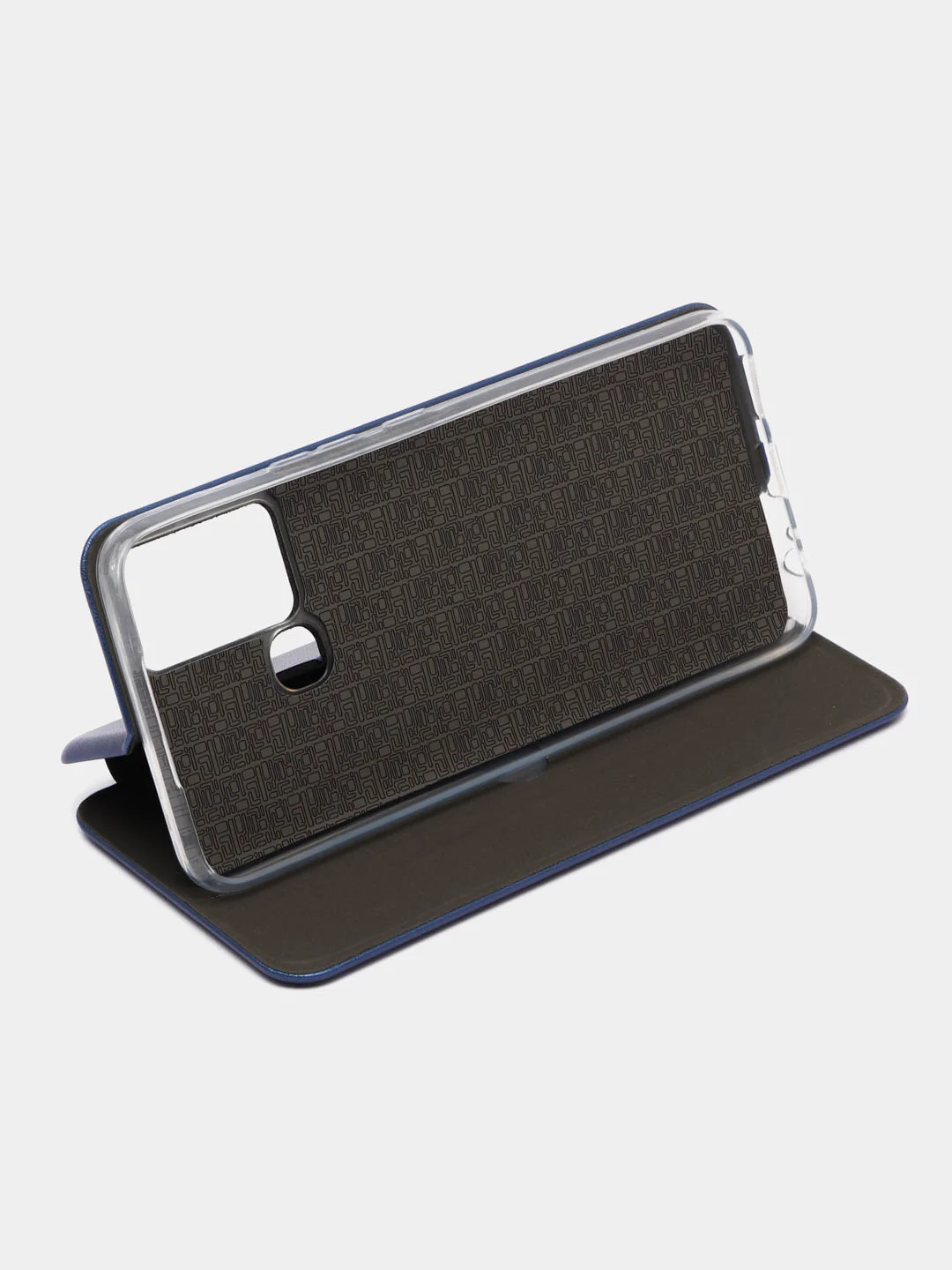Синий чехол-книжка Infinix Smart 6 Plus X6823C (Инфиникс Смарт 6 Плюс)