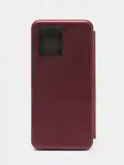 Багровый чехол-книжка Realme 9 Pro Plus / Realme 9 4G / Реалми 9 Про Плюс / Реалми 9 4Г