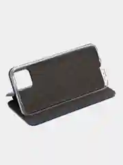 Синий чехол-книжка Infinix Smart 6 HD / Инфиникс Смарт 6 ХД