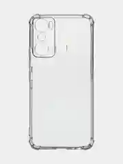 Чехол для Infinix Hot 20i прозрачный силиконовый с усиленными углами