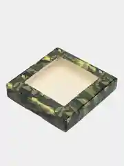 Коробка подарочная мужская самосборная "Военная", 16 х 16 х 3 см