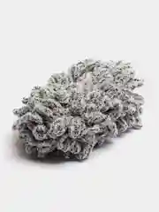 Серебряный пряжа Alize Puffy, 5 штук, петельки большие