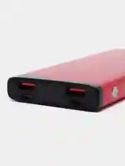 Красный внешний аккумулятор Olmio QL-10, 10000 mAh, 22.5 W, QuickCharge 3.0