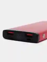 Красный внешний аккумулятор Olmio QL-10, 10000 mAh, 22.5 W, QuickCharge 3.0