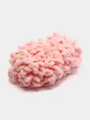 Кремовый пряжа Alize Puffy, 5 штук, петельки большие