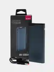 Синий внешний аккумулятор Olmio QL-10, 10000 mAh, 22.5 W, QuickCharge 3.0