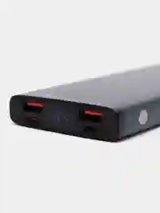 Синий внешний аккумулятор Olmio QL-10, 10000 mAh, 22.5 W, QuickCharge 3.0