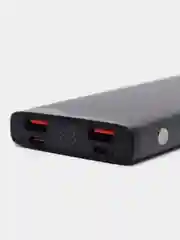 Серый внешний аккумулятор Olmio QL-10, 10000 mAh, 22.5 W, QuickCharge 3.0