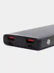 Серый внешний аккумулятор Olmio QL-10, 10000 mAh, 22.5 W, QuickCharge 3.0