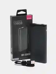 Серый внешний аккумулятор Olmio QL-10, 10000 mAh, 22.5 W, QuickCharge 3.0