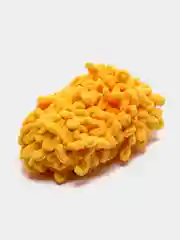 Желтый пряжа Alize Puffy, 5 штук, петельки большие