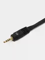 Черный кабель соединительный Exployd 3 RCA - AUX 1.5m EX-K-1404, кабель-тюльпан, переходник