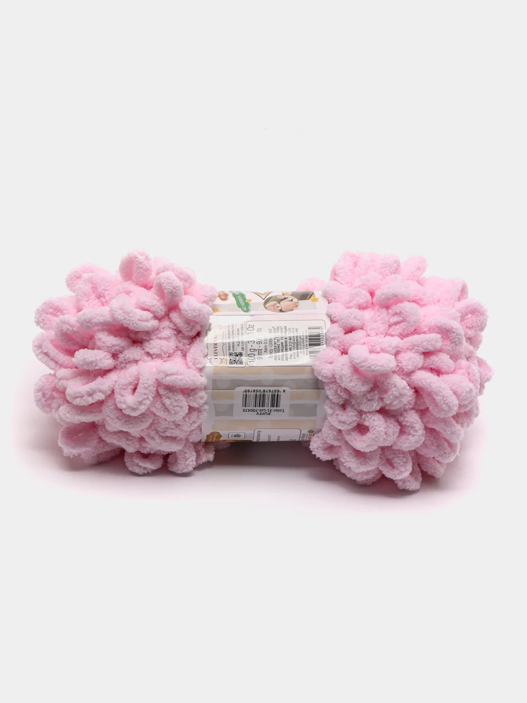 Конфетный пряжа Alize Puffy, 5 штук, петельки большие