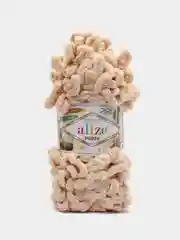 Карамельный пряжа Alize Puffy, 5 штук, петельки большие