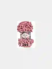 Коралловый пряжа Alize Puffy Fine, маленькие петельки, микрополиэстер, 100 г, 14 м