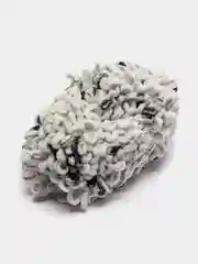 Белый пряжа Alize Puffy Fine color 5 штук  петельки маленькие